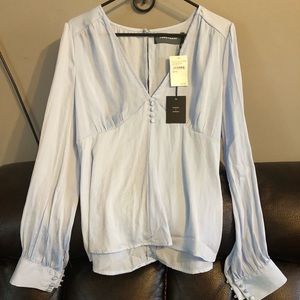 Sky blue blouse